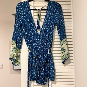 Faithfull the brand long sleeve romper